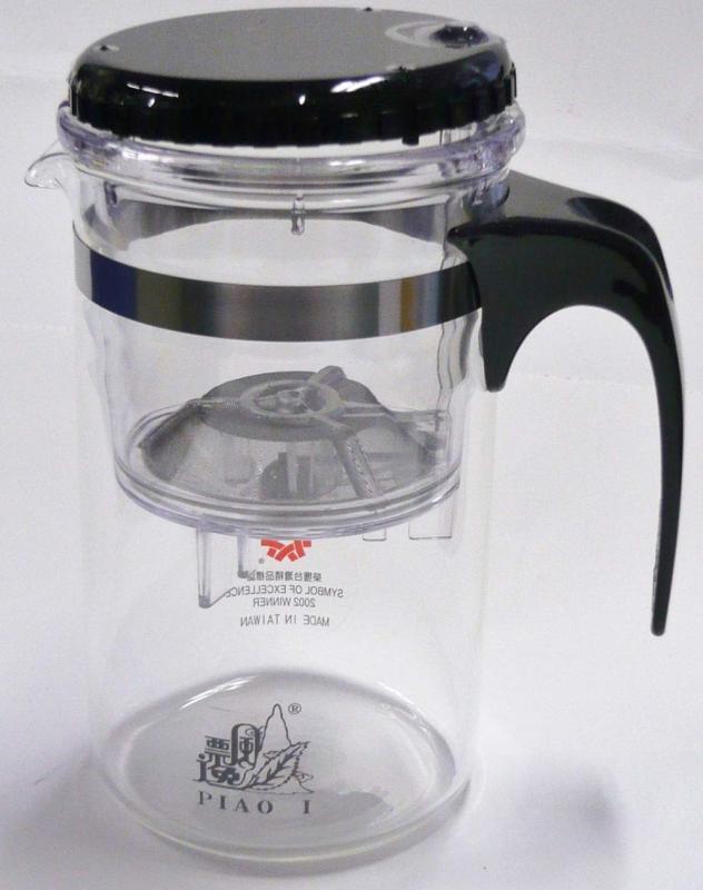 台湾製 マルチティーポット500ml piaoi 飄逸杯 GL865 耐熱ガラス製