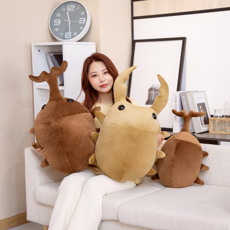 ぬいぐるみ 昆虫 リアル カブトムシ クワガタ 甲虫 プラッシュ 玩具 撮影 道具 柔らかい 素材 子供用 おもちゃ 室内 遊び コレクション アイテム