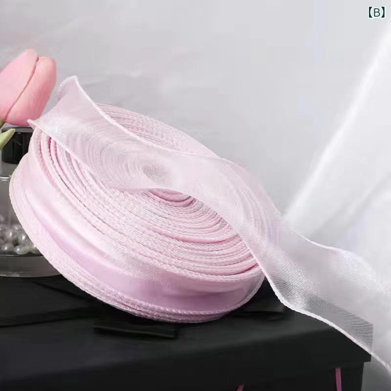 結婚式 リボン セット レース 魚尾 デザイン 長巻き タイ デコレーション ウェディ...