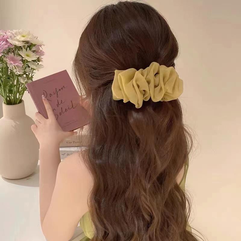 ヘアアクセサリー 髪飾り 網状紗 ヘ