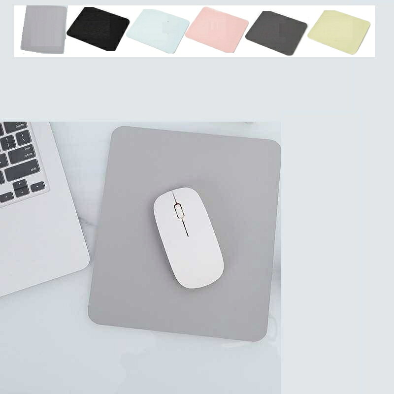 乐天商城 - マウスパッド グレイ（薄灰色） 滑り止め PCマット シンプルデザイン 送料無料 ＜新品＞ [95183]