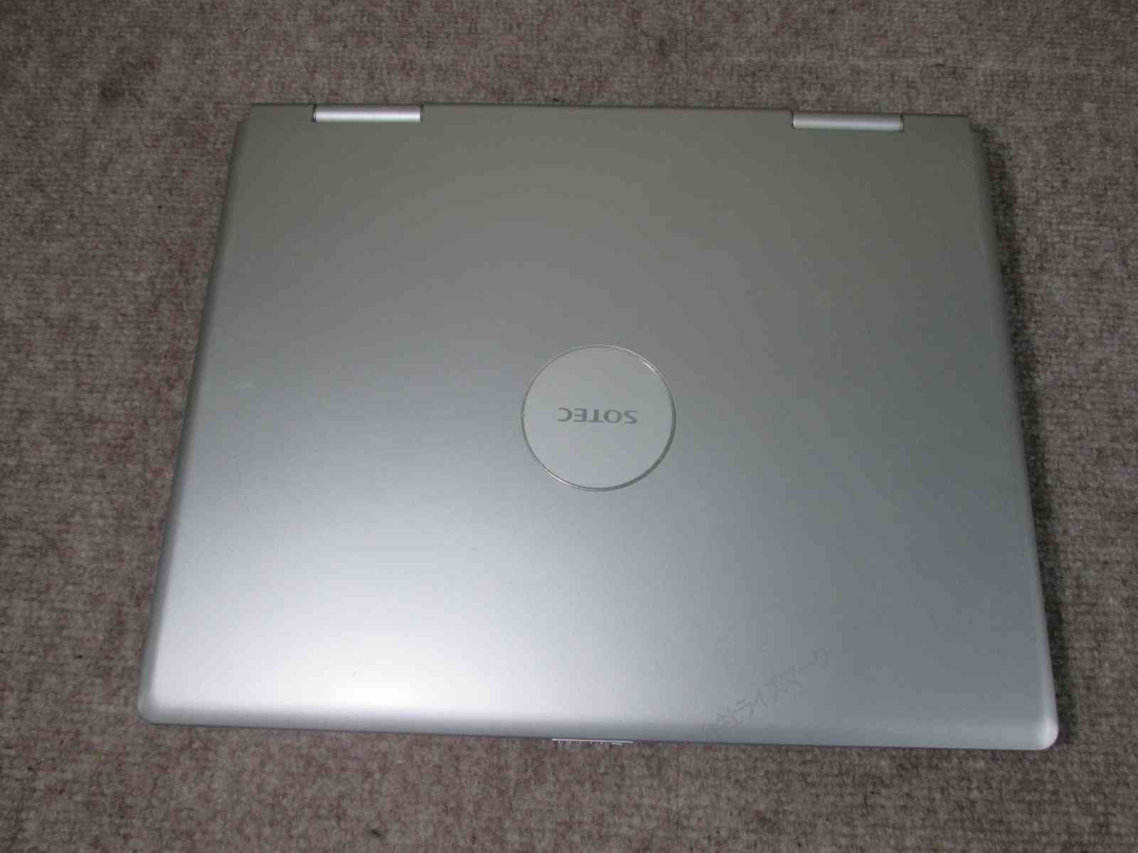 【中古】 SOTEC WinBook WV730B Mobile AMD Sempron 256MBメモリ WindowsXP世代のPC 均一 BIOS表示可 ジャンクPC 送料無料 [95207]