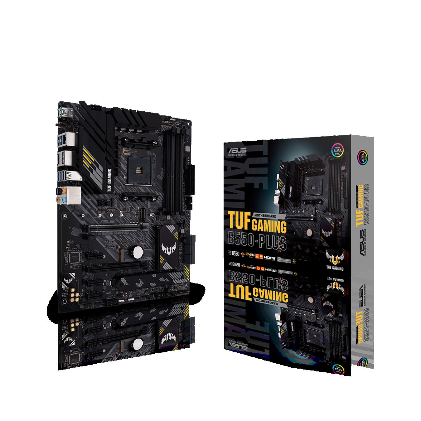 ASUS Socket AM4 AMD B550 ATX マザーボード TUF GAMING B550-PLUS 国内正規品 ＜新品＞ [95422]