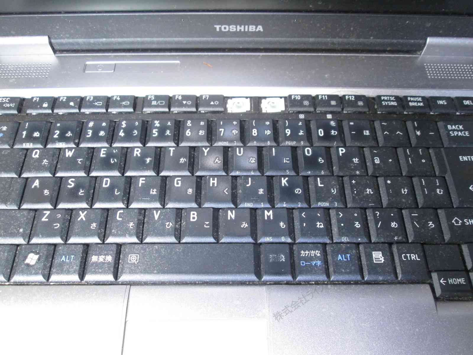 【中古】 東芝 Satellite K31 216C/W WindowsVista世代のPC 均一 BIOS表示可 ジャンクPC 送料無料 [95554]