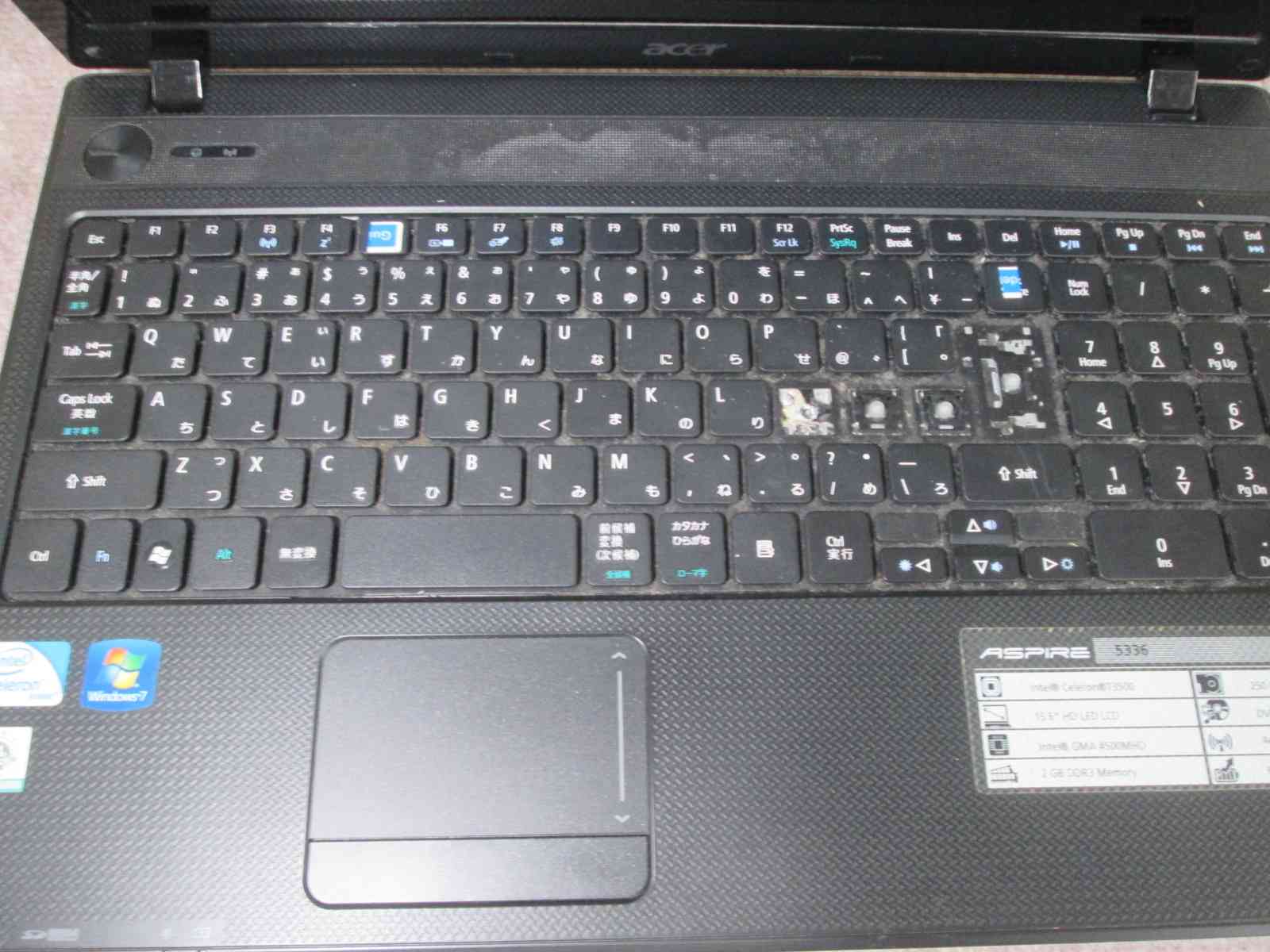 【中古】 Acer Aspire 5336-B...の紹介画像2