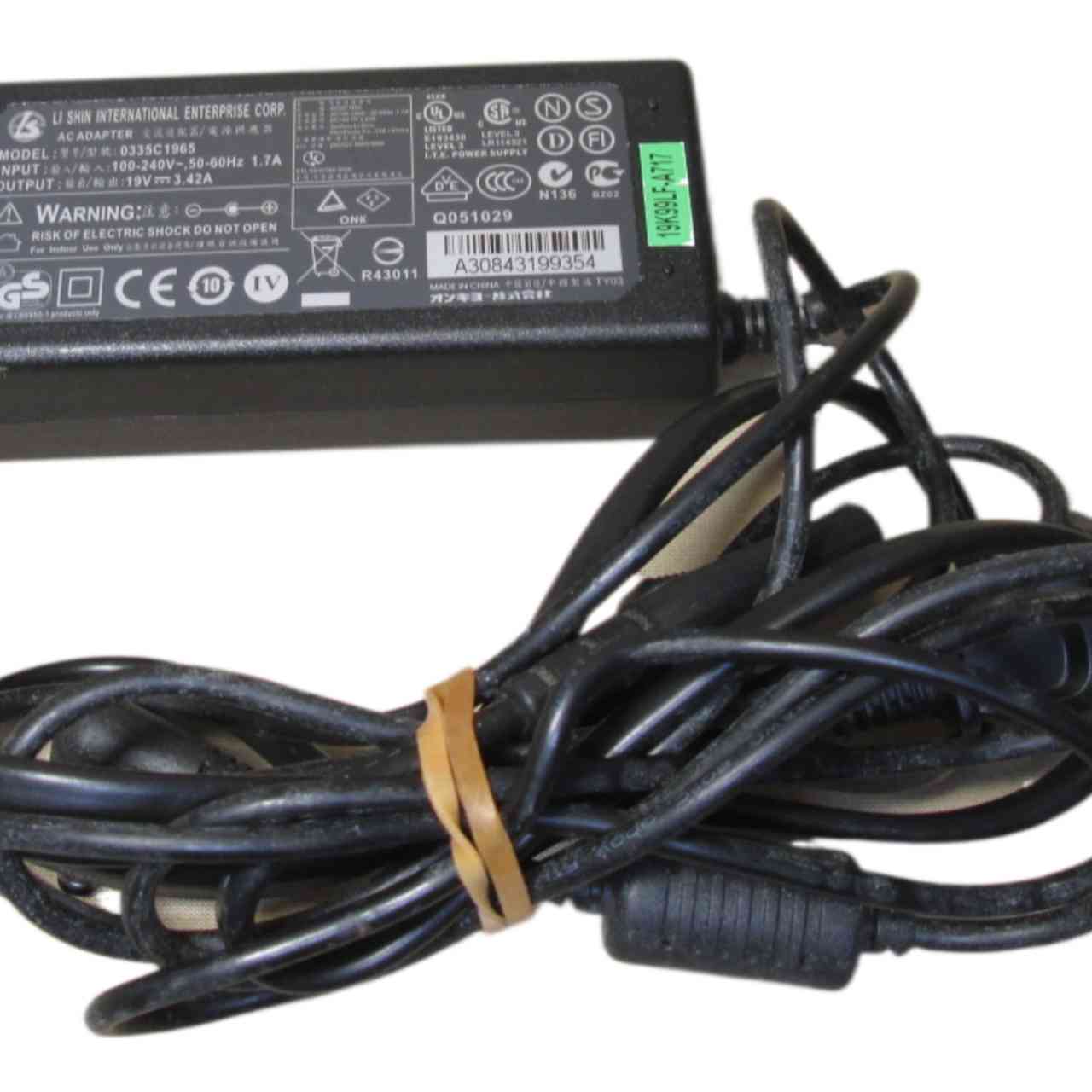 乐天商城 - 【中古】 ACアダプター LI SHIN 0335C1965 19V 3.42A 外径5.4mm 送料無料 保証付 [95798]