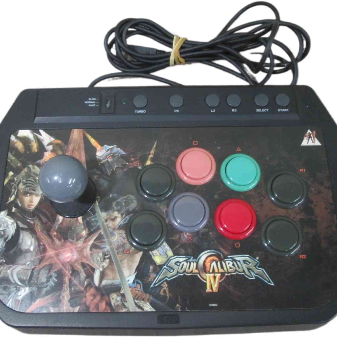 樂天商城 - 【中古】 HORI ソウルキャリバー IV対応スティック HP3-40 ジョイスティック アーケードコントローラー ブラック 送料無料 保証付 [96209]