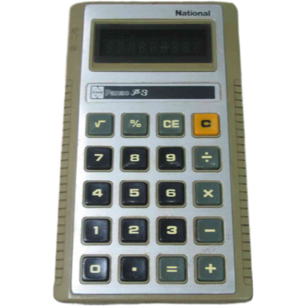 乐天商城 - 【中古】 National Panac P-3 JE-8003 ポケット電卓 送料無料 ジャンク品 [96215]
