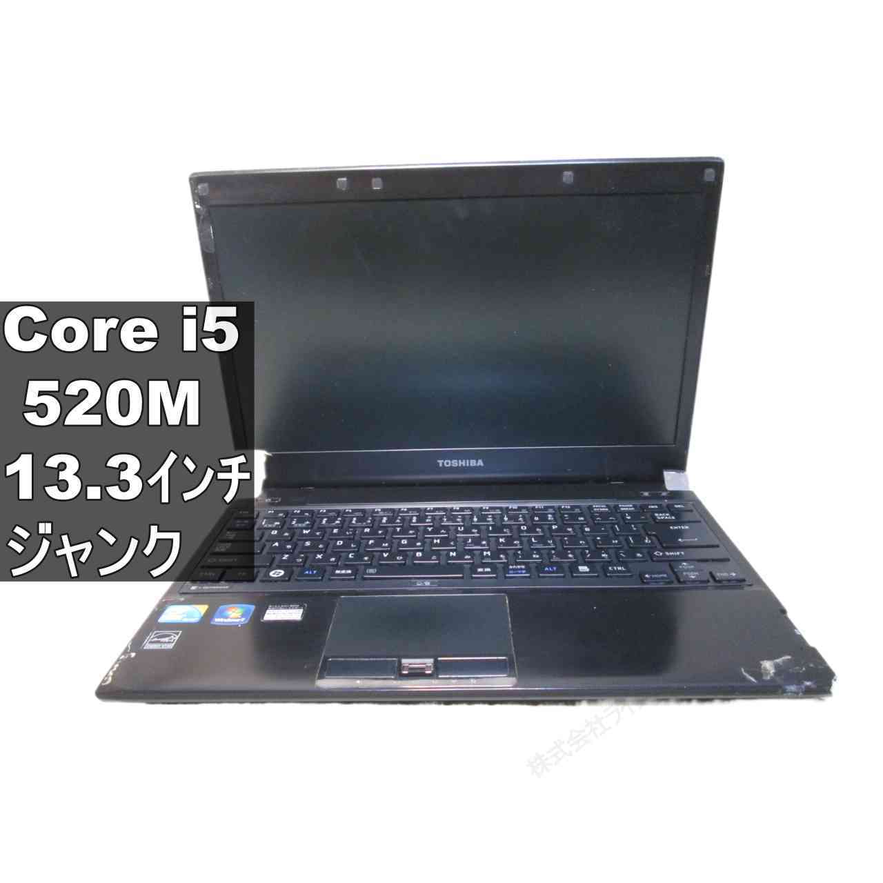 [중고] 도시바 dynabook RX3W/7MW Core i5 520M Windows7세대 PC 균일 BIOS 표시 가능 HDMI 정크 PC [96483]