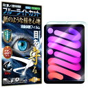 ブルーライトカット 保護フィルム iPad mini (第 6世代) iPad mini6 2021 フィルム ペーパーライク アンチグレア 反射防止 日本製 ケント 紙 のような描き心地 タッチペンに対応 ガラスフィルム と比較して割れない素材の 液晶保護フィルム