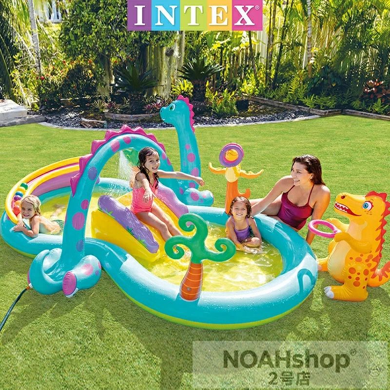 Rakuten - INTEX家庭用プールは、家庭の夏の戯水のためにプールを作って、家を出ずに水上楽園を楽しむことができる。 庭、バルコニー、室内など多