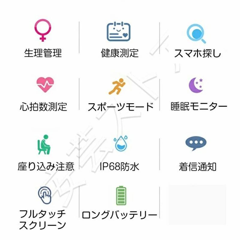riseショップのスマートウォッチ「高級感満々＆超おしゃれ」 レディース 腕時計 ビジネススマートウォッチ スマートブレスレット 日本語 日本製チップ ios android 歩数計 心拍計 計測 健康管理 モニター 運動記録 音楽 クリスマス プレゼント 新年 誕生日 プレゼント｜アングル3