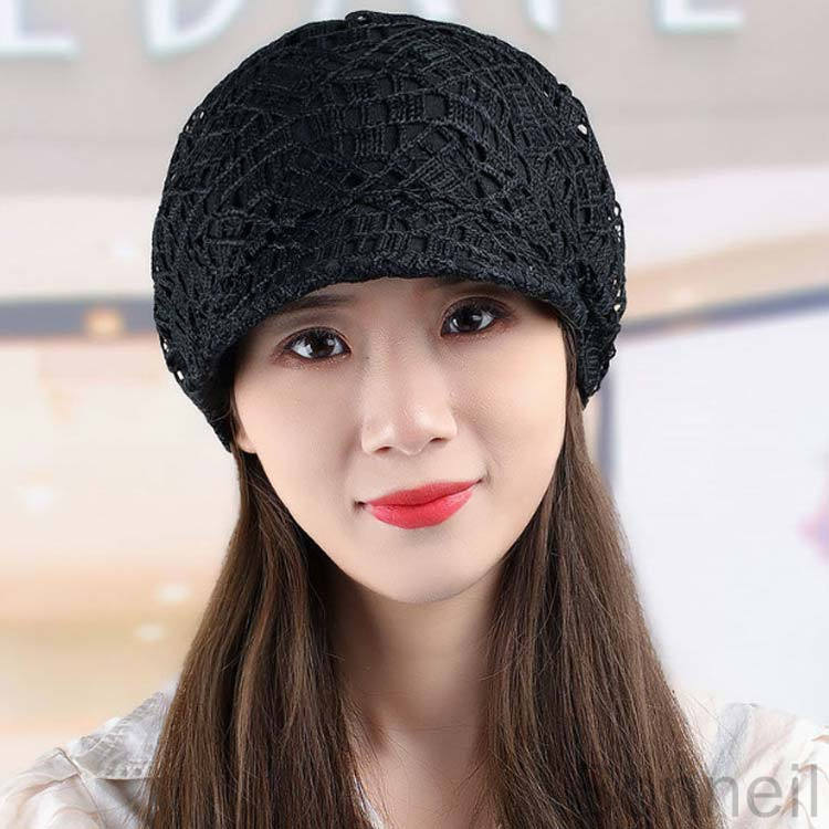 riseショップの1. 抗がん剤帽子 医療用キャップ 透かし編みニット おしゃれ快適 女性用 2. つば付きキャスケット レディース帽子 薄毛ケア 通気性抜群 3. ワッチキャップ 治療用帽子 おしゃれニット 女性向け 透かし編み 4. 抗がん剤治療 医療用ニット帽 快適着用 レディース 薄毛対策｜アングル3