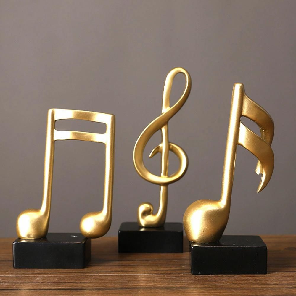 フィギュア　音符の装飾品　フィギュア　置物工芸装飾品リビング玄関テレビキャビネットカフェアイデ　..