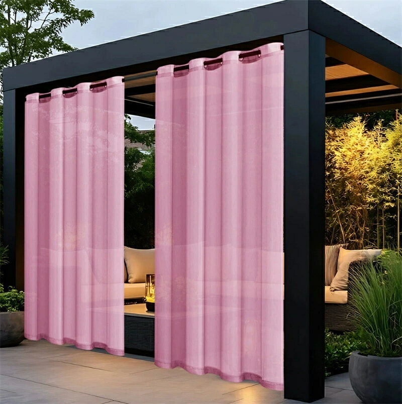 乐天商城 - 【送料無料】カーテン 屋外カーテン 欧風 テラス 玄関 庭園 ビーチハウス UVカット 防水 断熱 保温 防音 遮光 省エネ 洗える のれん ロング 目隠し 間仕切りカーテン 無地 防音 シンプル 省エネ 廊下 階段 オーダーメイド可能 サイズ豊富