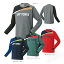 ヨネックス ユニセックス ライトトレーナー フィットスタイル 31051 ヒートカプセル搭載 +3℃