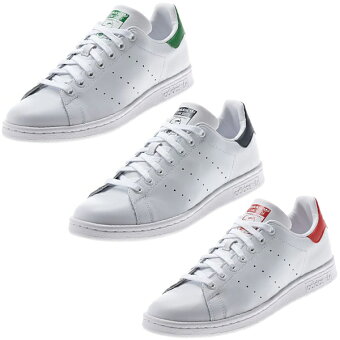 アディダス/スタンスミス/レディース/スニーカー/グリーン/ネイビー/白/レッド/adidas/STANSMITH/WHITE/M20324/M20325/M20326