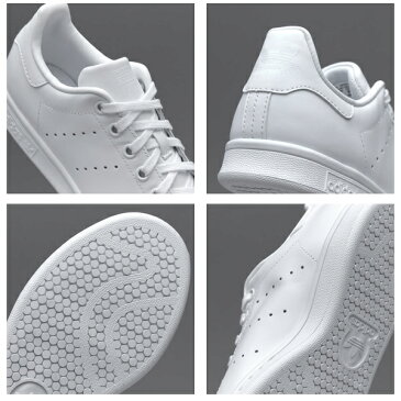 【クーポンでさらに100円OFF】adidas STAN SMITH J アディダス スタンスミス S76330 ホワイト レディース ジュニア ads67