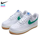ナイキ エア フォース 1 07 エアフォース1 AF1 ホワイト スタジアム グリーン ゲーム ロイヤル レディース メンズ スニーカー シューズ 靴 NIKE AIRFORCE 1 07 white/stadium green-game royal DD8959-110^^