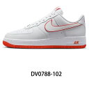 ナイキ エアフォース 1 07 エアフォース1 AF1 ホワイト ピカンティ レッド メンズ スニーカー シューズ 靴 AIR FORCE 1 WHITE/WHITE/PICANTE RED DV0788-102^【nike363】^ 2