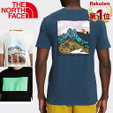 【楽天1位】ノースフェイス Tシャツ メンズ 半袖 レディース 2023 春夏 プリント カットソー トップス THE NORTH FACE M S/S GRAPHIC INJECTION TEE[郵2]^NF0A7UOK【nf176】^