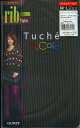 特価【グンゼ・Tuche×Color】バイカラーリブタイツストライプ:50デニール相当