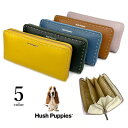 Hush Puppies 財布 メンズ 財布 メンズ レディース Hush Puppies ハッシュパピー 長財布 メンズ長財布 男性用長財布 男性財布 男性用財布 レディース財布 ラウンドファスナー L字ファスナー リアルレザー 牛革 本革 お札入れ 小銭入れ カード入れ プレゼント おしゃれ