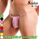 メンズビキニ ブリーフ ショーツ セクシー ビキニブリーフ ハーフバック もっこり ビキニパンツ サイドストリング ローライズ 立体ポーチ スケスケ 透け メン...