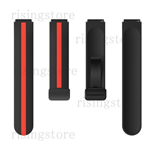 腕時計ベルト シリコン おしゃれ GT4 Watch5 Watch6 交換バンド 自分で 時計バンド 18mm 19mm 20mm 22mm スマートウォッチベルト ばね棒 交換工具付き メンズ レディース ファッション 磁石 磁気 時計ベルト 替えベルト 磁気ボタン ループ 留め具付き 腕時計バンド 送料無料