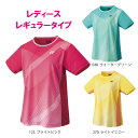 ヨネックス ゲームシャツ レギュラータイプ レディース 20724 日本バドミントン協会検定合格品 テニスウェア バドミントンウェア
