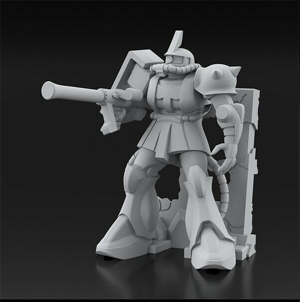 チョコサプ 機動戦士ガンダム （ 9．シャア専用ザク ） フィギュアのみ発送のサムネイル