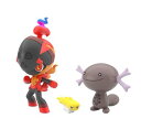 ポケモンスケールワールド パルデア地方2 2.ウパー(パルデアのすがた)&シャリタツ(のびたすがた)&カルボウ