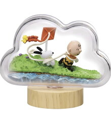 クーポン利用で表示価格より100円引き スヌーピー SNOOPY WEATHER Terrarium ウェザーテラリウム [2.向かい風を味方にして] (単品)