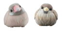 もふもふ てのりフレンズ 6.シナモン文鳥 3.スズメ