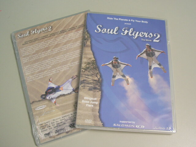 SOUL FLYERS 2　DVD （ウイングスーツDVD）