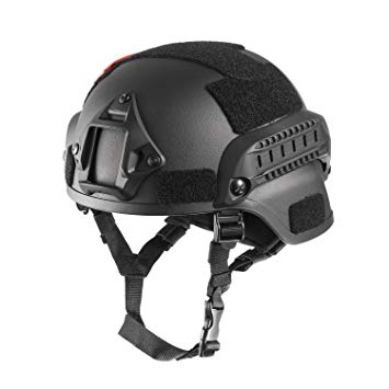 ※在庫が無い場合は2〜4週間後のお届けになります。（別途メールにてご連絡いたします）Risk Control Corp, 社製の軽量防弾コンバット ヘルメット。前部には暗視装置（NVG）のマウントアームを取り付ける基台のNGVシュラウド。左右側面にあるアクセサリー・レール・コネクターは、ゴーグル、ヘルメットカメラ、ライト、酸素マスク等の装着を目的とした汎用レール。ピカティニー・レールの取り付けも可能。また前方には暗視装置の脱落防止に使用するバンジーコードが2本取り付けられている。シェルは超軽量で防弾性能に優れた「PEコンポジット製」。4ポイントのチンストラップ。防弾性能：NIJ 0160.01, Level IIIA 規格適合マテリアル：PEコンポジット.44 Magnum (240 gr SJHP)&ndash; 1567 fps/477.62 mps.357 Magnum (158 gr JSP) &ndash; 1583 fps/482.50 mps.40 S&amp;W (155 gr JHP) &ndash; 1512 fps/460.86 mps9mm (124 gr FMJ RN) &ndash; 1674 fps/510.24 mps&nbsp;重量：約1300g (Lサイズ）