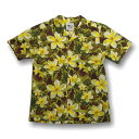 数量限定特価30%OFF!!OTTE GEAR社 x Bawidamann社 ”Aloha Pua Honu " アロハシャツ