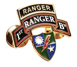 1st Ranger Bn　ラペルピン