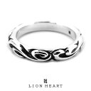 ライオンハート HOWL タテガミ スクロールリング シルバー925 1RN103A LION HEART ハウル シルバーリング 指輪 誕生日 プレゼント ギ...