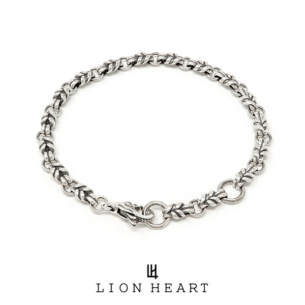 LION HEART ブレスレット  メンズ ライオンハート HOWL タテガミロールブレスレット 01BR0611SV LION HEART ハウル シルバー メンズ ブランド プレゼント 誕生日