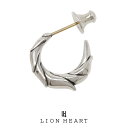 ライオンハート HOWL クラシック タテガミ フープ ピアス 01EA0011SV LION HEART ライオン ハート メンズ 男性 18Kポスト ハウル...
