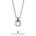 ハートネックレス（レディース） ライオンハート LUCK ラックホースシューネックレス 01NE0221SV LION HEART 馬蹄 ネックレス ペンダント チェーン メンズ ブランド プレゼント 誕生日