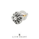 ライオンハート スタッズ ピアス タテガミシンボル シルバー925 1EA104A0SV LION HEART ライオン ハート メンズ 男性 18Kポスト H...