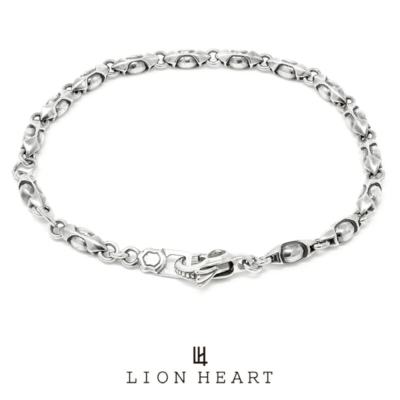 LION HEART ブレスレット  メンズ ライオンハート HOWL スモールファングドブレスレット 01BR0011SV LION HEART ハウル シルバー ブレスレット メンズ ブランド プレゼント 誕生日