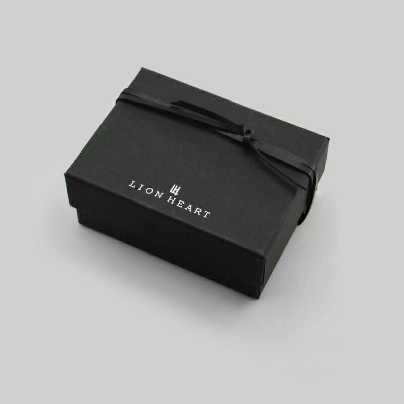 ライオンハート ボックス ブラック  レザーコード付き LION HEART 01BX0030BK ※BOXのみご注文時は送料が別途必要です ブランド プレゼント 誕生日