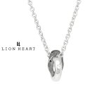 ライオンハート for Gift ウェーブ ダブルリング ネックレス シルバー925 01NE1831BK LION HEART ライオン ハート シルバーネッ...