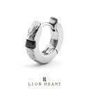 ライオンハート LH-1 ハワイアン フープ ピアス ストーン サージカルステンレス 03EA0255SV 金属アレルギー対応 LION HEART ライオン ...