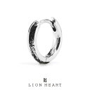 ライオンハート LH-1 ハワイアン フープ ピアス 剣腕 サージカルステンレス 03EA0265SV 金属アレルギー対応 LION HEART ライオン ハー...
