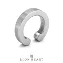 ライオンハート LH-1 デュオイヤーカフ エンビ サージカルステンレス (シルバー) 03EC0015SA LION HEART 1点売り 片耳用 シンプル メンズ ブランド プレゼント 誕生日 ネコポス対応