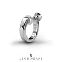 ライオンハート for Gift シルバーイヤリング カッティング シルバー925 1ER004A0SV LION HEART 1点売り 片耳用 メンズイヤリング ブランド プレゼント 誕生日